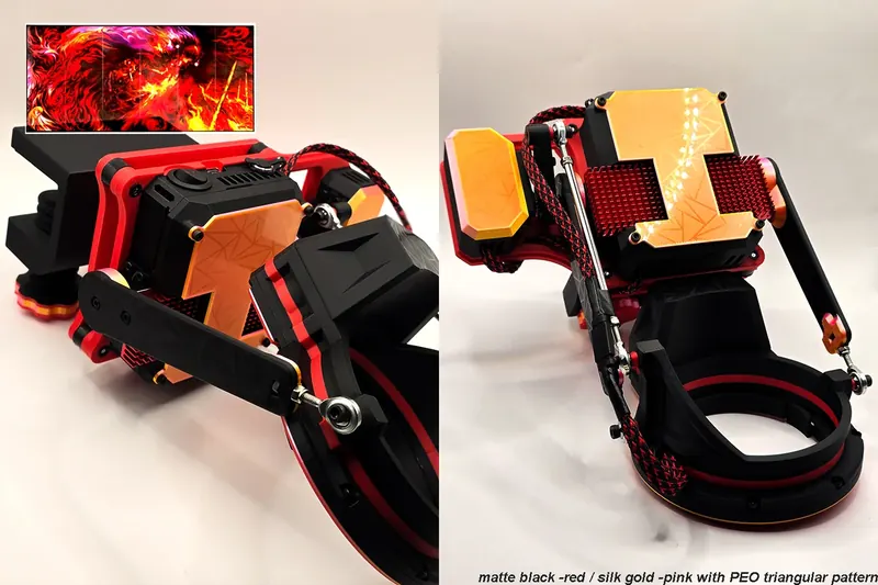 Black Red Flame