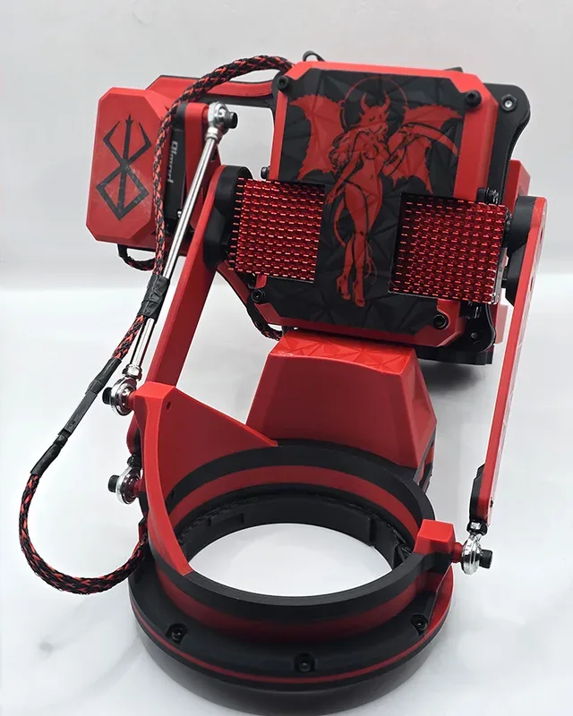 Berserk / Succubus logo on a finished machine